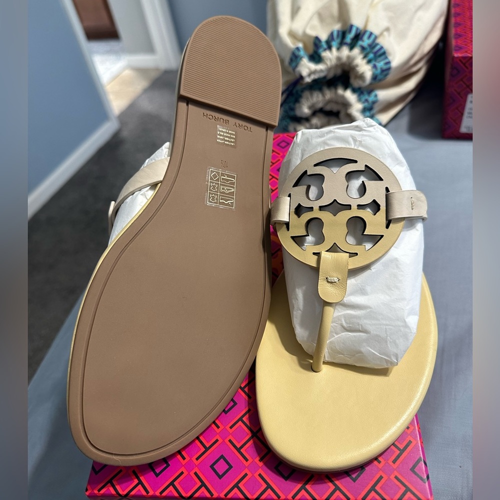 New With Box and Dust Bag Miller Sandals
